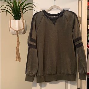Z supply green sweater